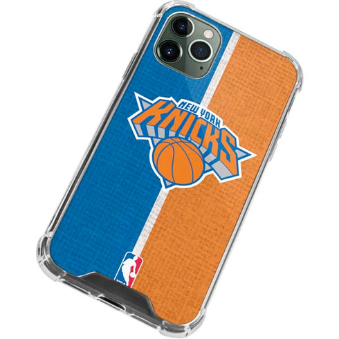NBA New York Knicks Canvas iPhone 12 Pro Clear Case