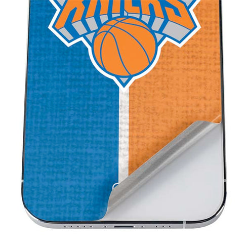 NBA New York Knicks Canvas iPhone 12 Pro Max Skin
