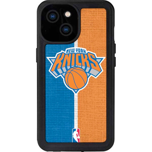 NBA New York Knicks Canvas iPhone 13 Mini Waterproof Case