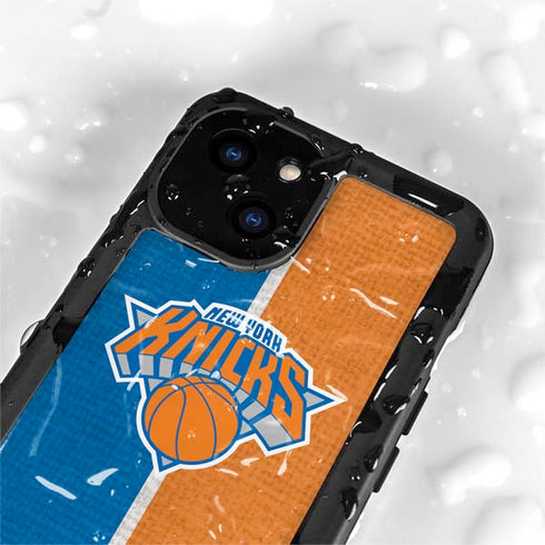 NBA New York Knicks Canvas iPhone 13 Mini Waterproof Case