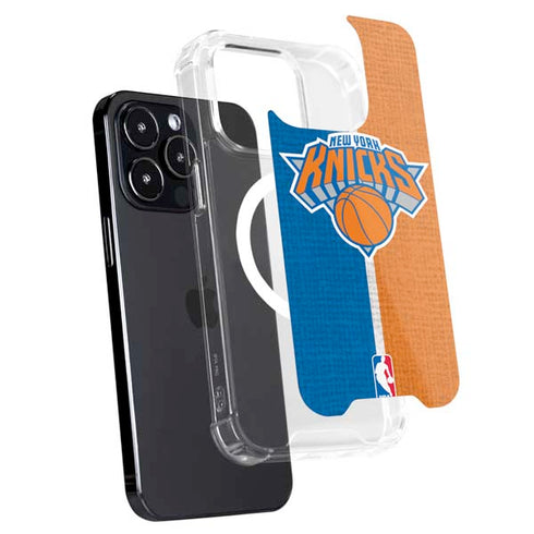 NBA New York Knicks Canvas iPhone 13 Pro Max MagSafe Case