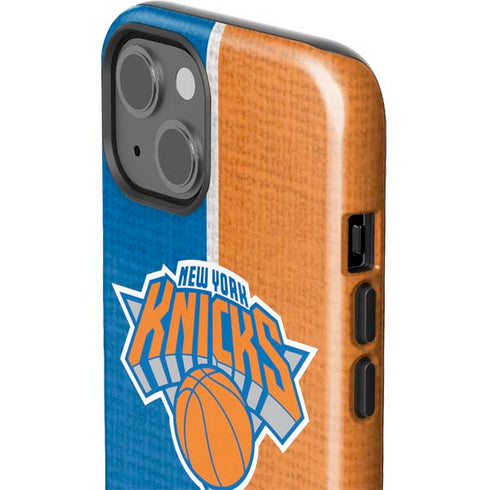 NBA New York Knicks Canvas iPhone 15 Impact Case