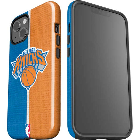 NBA New York Knicks Canvas iPhone 15 Impact Case