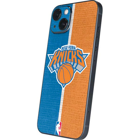 NBA New York Knicks Canvas iPhone 14 Plus Skin