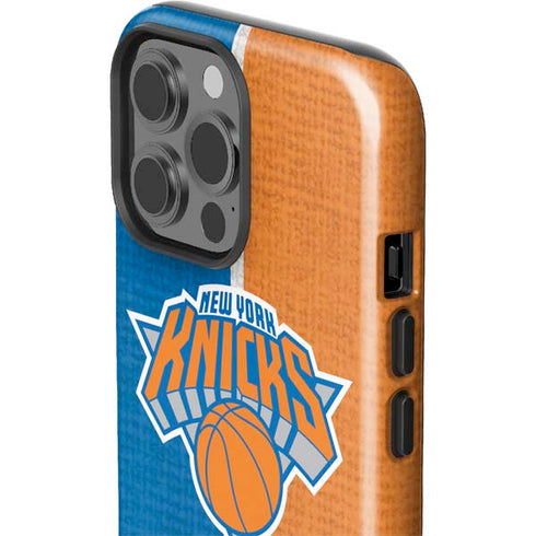 NBA New York Knicks Canvas iPhone 15 Pro Max Impact Case