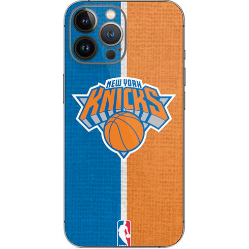 NBA New York Knicks Canvas iPhone 14 Pro Max Skin