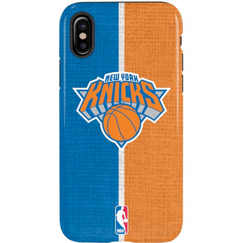 NBA New York Knicks Canvas iPhone X Pro Case