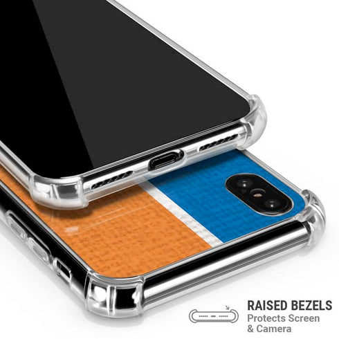 NBA New York Knicks Canvas iPhone XS Max Clear Case