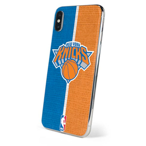 NBA New York Knicks Canvas iPhone XS Max Skin
