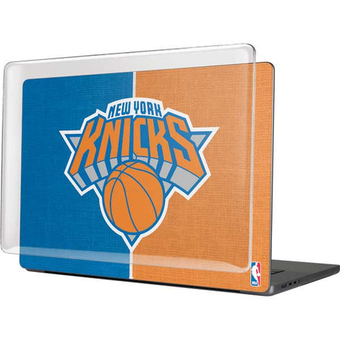 NBA New York Knicks Canvas MacBook Pro 16in (2021-25) Case plus Skin