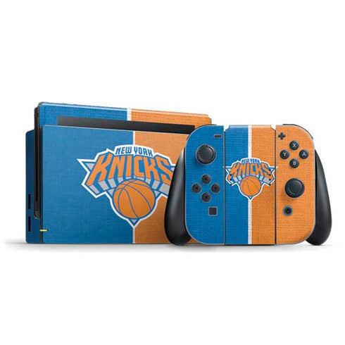 NBA New York Knicks Canvas Nintendo Switch Bundle Skin