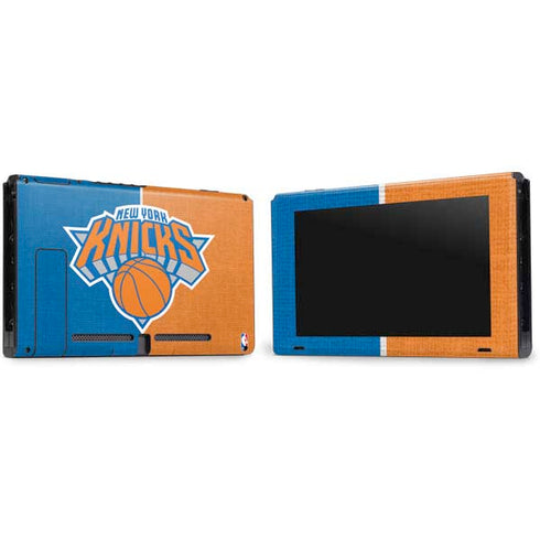 NBA New York Knicks Canvas Nintendo Switch Bundle Skin