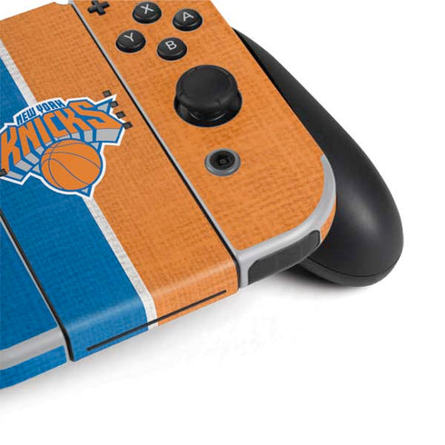NBA New York Knicks Canvas Nintendo Switch OLED (2021) Skin