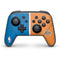 NBA New York Knicks Canvas Nintendo Switch Pro Controller Skin