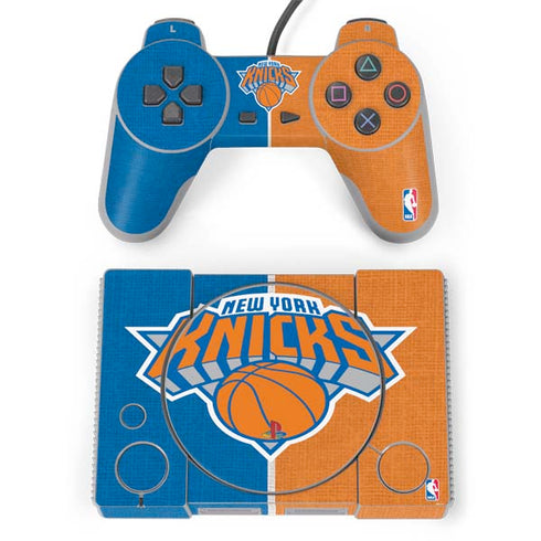 NBA New York Knicks Canvas PlayStation Classic Bundle Skin