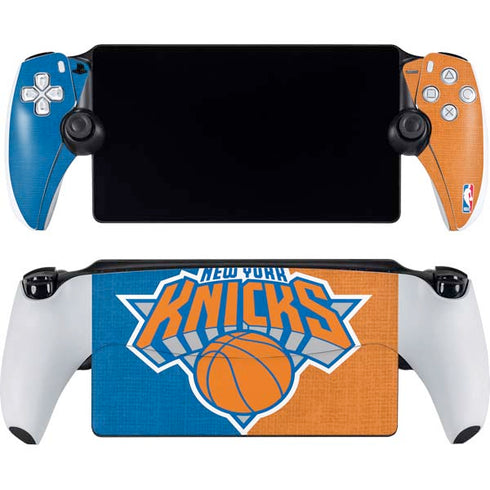 NBA New York Knicks Canvas PlayStation Portal Remote Player Skin