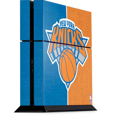 NBA New York Knicks Canvas PS4 Console Skin