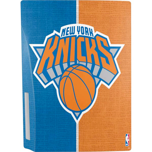 NBA New York Knicks Canvas PS5 Console Skin