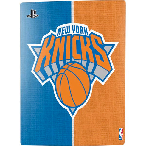 NBA New York Knicks Canvas PS5 Digital Edition Console Skin