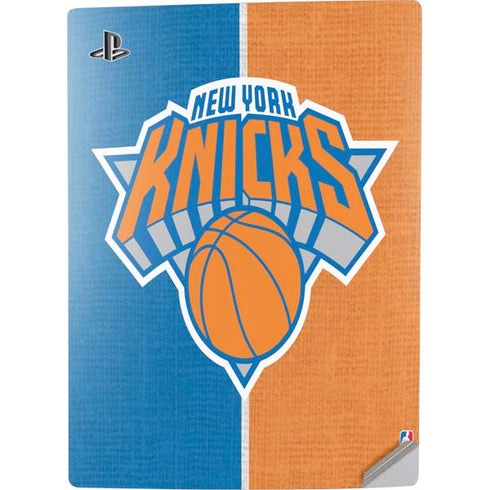 NBA New York Knicks Canvas PS5 Digital Edition Console Skin