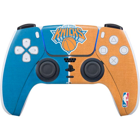 NBA New York Knicks Canvas PS5 Controller Skin