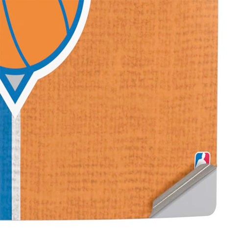 NBA New York Knicks Canvas PS5 Slim Digital Edition Console Skin