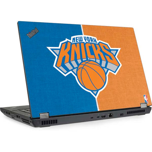 NBA New York Knicks Canvas Lenovo ThinkPad Skin
