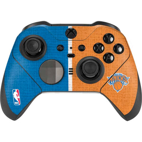 NBA New York Knicks Canvas Xbox Elite Wireless Controller Series 2 Skin