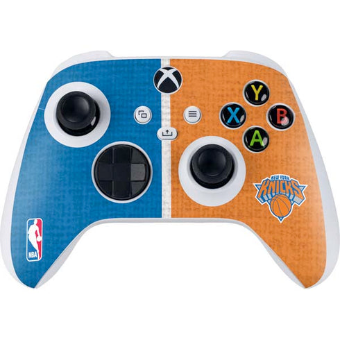 NBA New York Knicks Canvas Xbox Series S Controller Skin