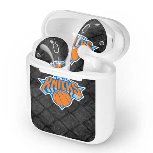 NBA New York Knicks Dark Rust Apple AirPods Skin