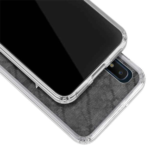NBA New York Knicks Dark Rust Galaxy A10e Clear Case