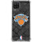NBA New York Knicks Dark Rust Galaxy A12 Clear Case