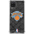 NBA New York Knicks Dark Rust Galaxy A12 Clear Case