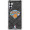 NBA New York Knicks Dark Rust Galaxy A14 5G Clear Case