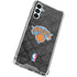 NBA New York Knicks Dark Rust Galaxy A15 5G Clear Case