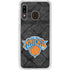 NBA New York Knicks Dark Rust Galaxy A20 Clear Case