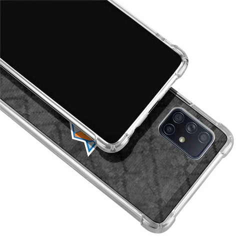 NBA New York Knicks Dark Rust Galaxy A51 5G Clear Case