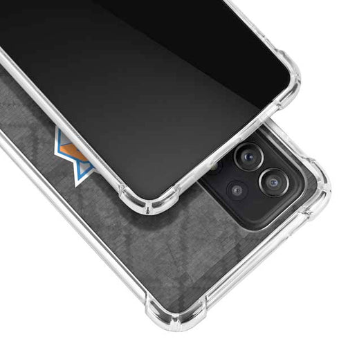 NBA New York Knicks Dark Rust Galaxy A52 5G Clear Case