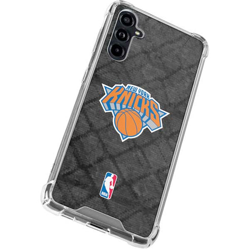 NBA New York Knicks Dark Rust Galaxy A54 5G Clear Case