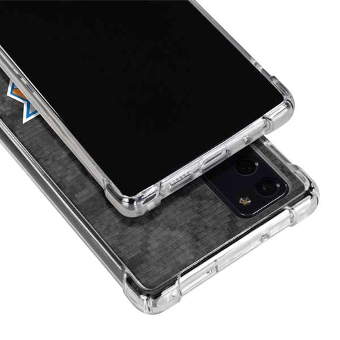 NBA New York Knicks Dark Rust Galaxy Note20 5G Clear Case