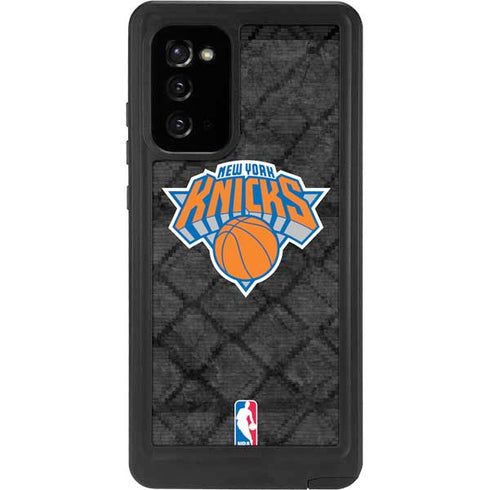 NBA New York Knicks Dark Rust Galaxy Note20 5G Waterproof Case
