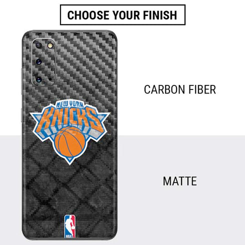 NBA New York Knicks Dark Rust Galaxy S20 Skin