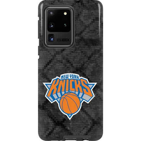 NBA New York Knicks Dark Rust Galaxy S20 Ultra 5G Pro Case