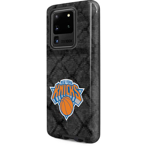 NBA New York Knicks Dark Rust Galaxy S20 Ultra 5G Pro Case
