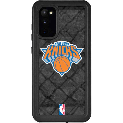 NBA New York Knicks Dark Rust Galaxy S20 Waterproof Case