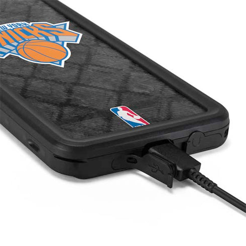 NBA New York Knicks Dark Rust Galaxy S20 Waterproof Case