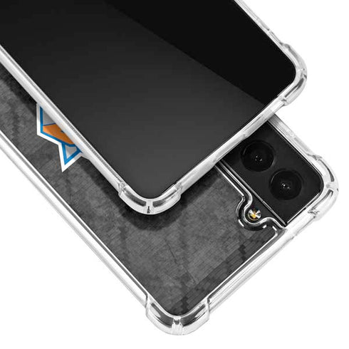 NBA New York Knicks Dark Rust Galaxy S21 Plus 5G Clear Case