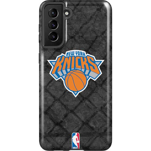 NBA New York Knicks Dark Rust Galaxy S21 Plus 5G Pro Case