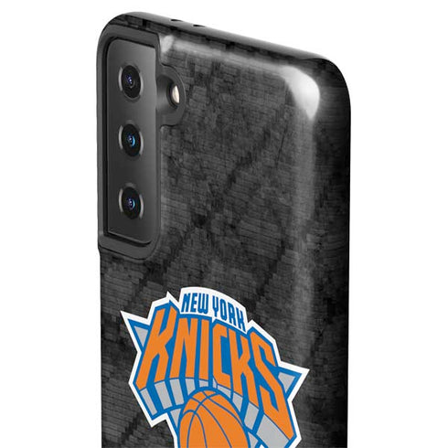 NBA New York Knicks Dark Rust Galaxy S21 Plus 5G Pro Case