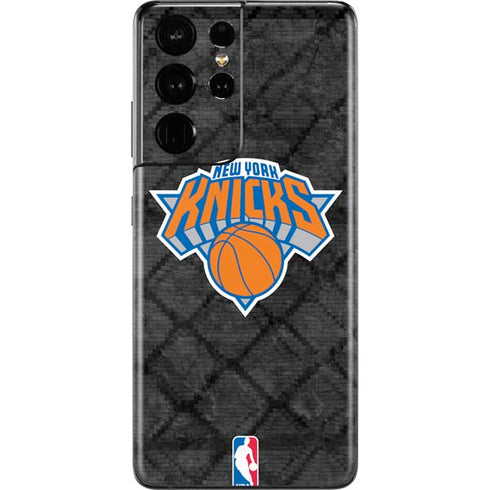 NBA New York Knicks Dark Rust Galaxy S21 Ultra 5G Skin